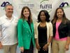The new executive leadership of the Fulfill Board of Trustees: Joe Stroffolino III of Causeway Family of Dealerships and Causeway Cares, Susan Doctorian Kyrillos of SK Partners, Janelle Griffith of Marsh & Karen Franklin of Count Basie Center for the Arts