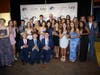 The Monmouth Beach Kids Quench Hunger Group, proudly display their awards at the Fulfill Gala, celebrating their contribution of $60,000 over the course of eight years of operating a lemonade stand to aid Fulfill’s mission