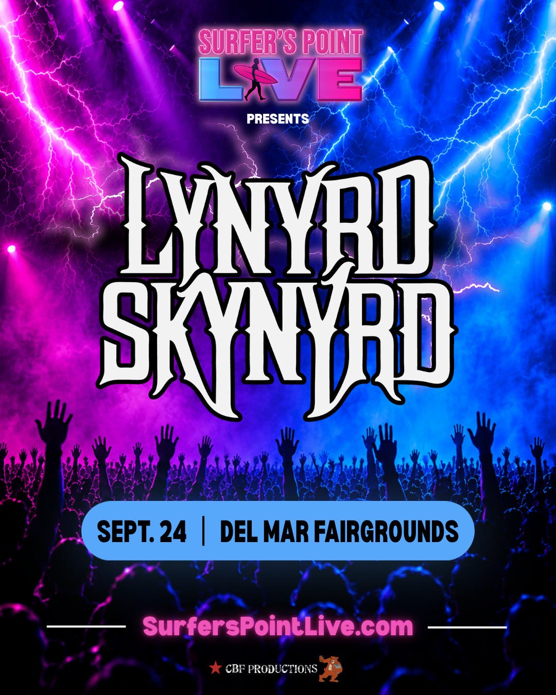 Lynyrd Skynyrd at Surfer's Point LIVE