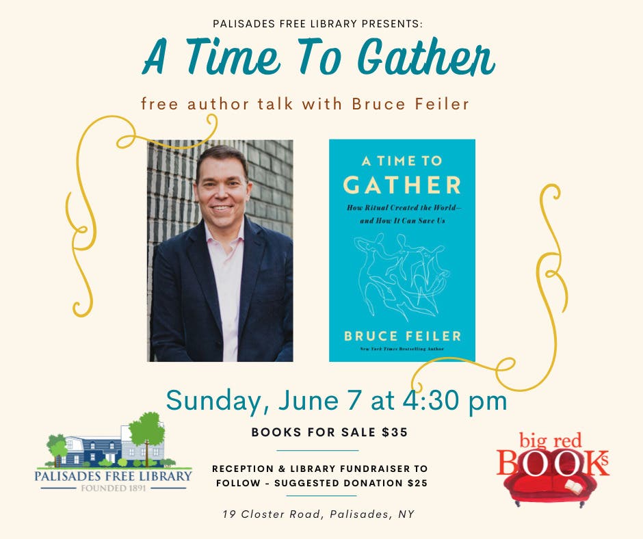 Author Talk: A Time to Gather with Bruce Feiler