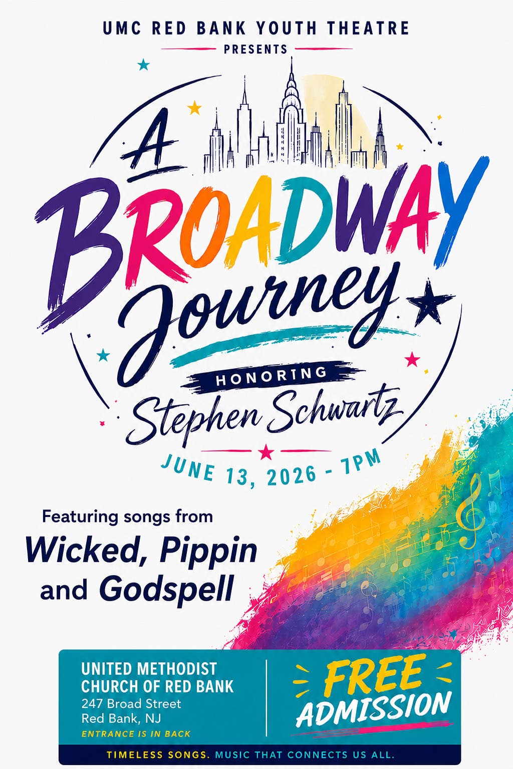 A Broadway Journey Honoring Stephen Schwartz