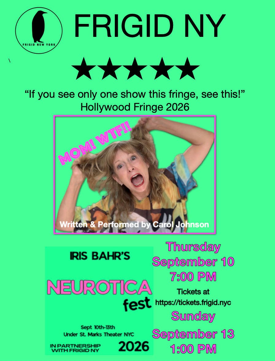 Frigid NY Iris Bahr's Neurotica Fest