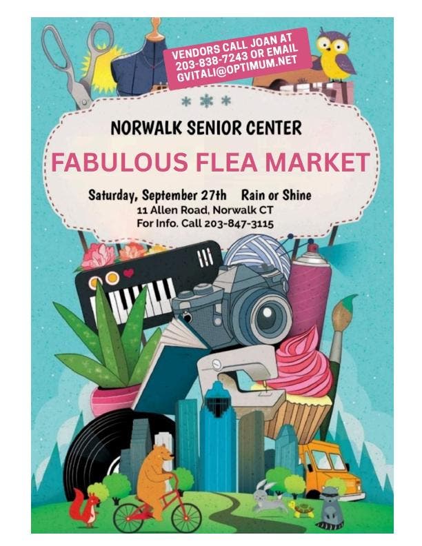 Fabulous Flea Market Norwalk Senior Center 