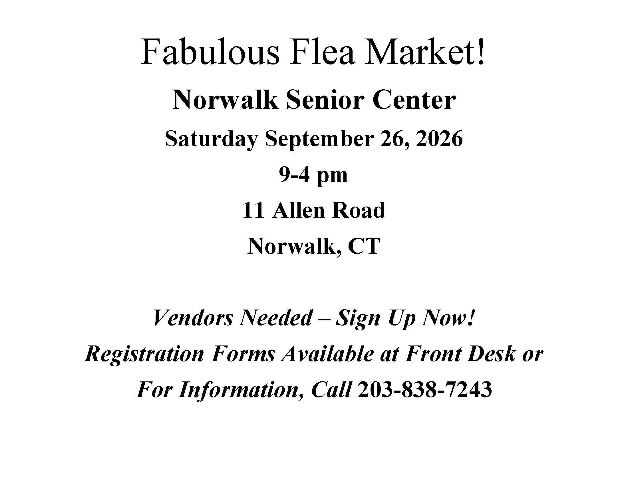 Fabulous Flea Market