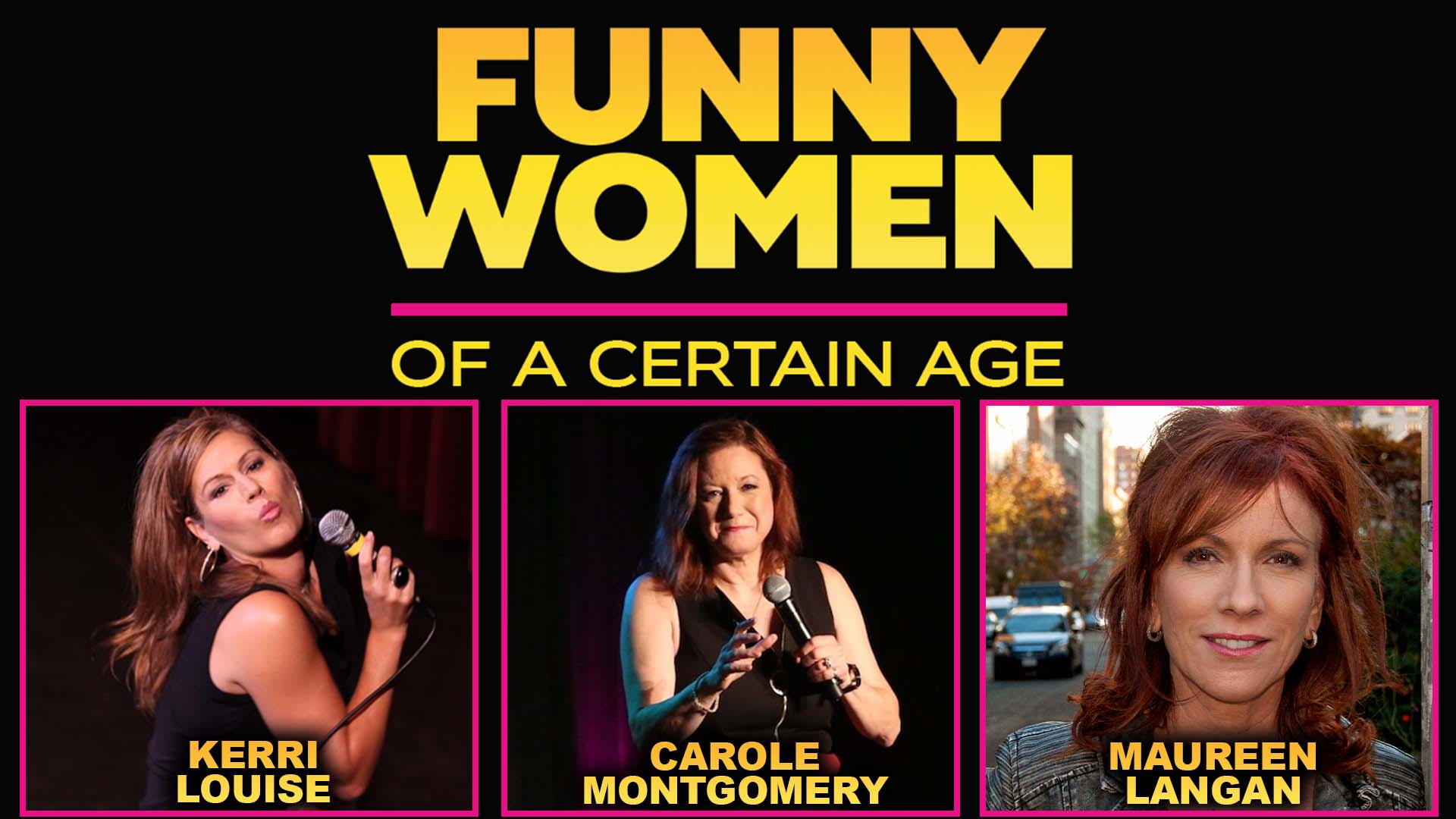 Funny Women of a Certain Age