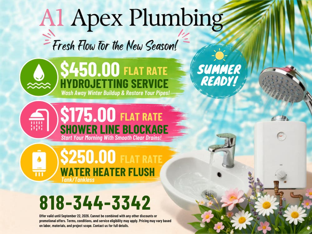 #1 plumbing service in sherman oaks !!