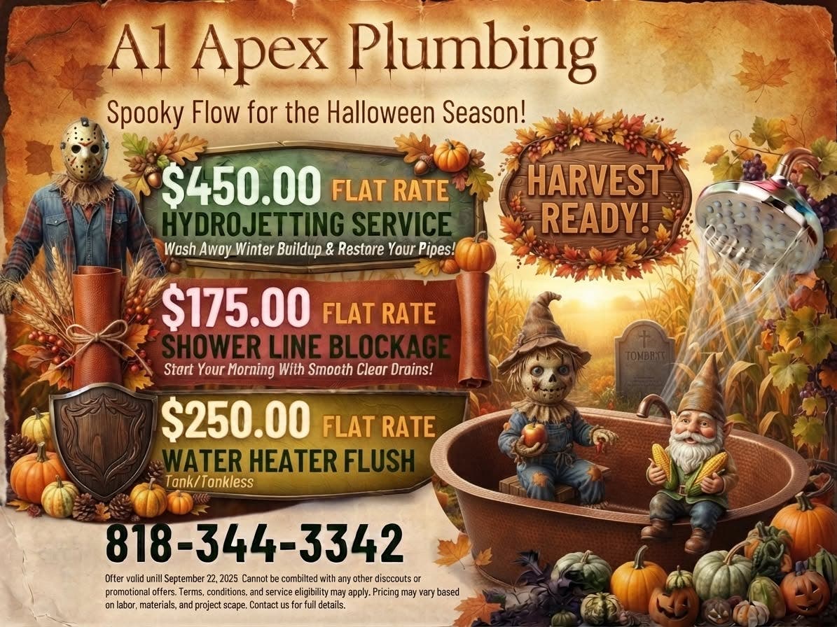# 1 PLUMBER / PLUMBING SERVICES in sherman oaks 