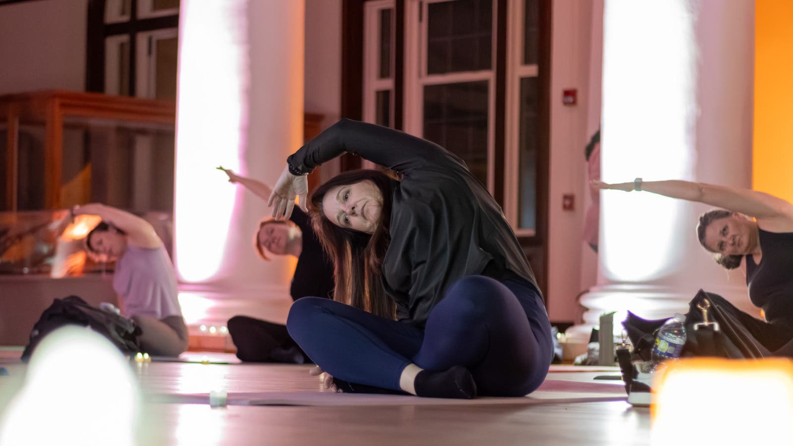 Movement in the Museum: Sea and Serenity Yoga