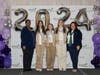 Girl Scouts of Southeast Florida Board Chair Tula Hudson Miller; Girl Scouts Juliana  Rickette; Kylie Schwartzman; Marlena Groves; Girl Scouts of Southeast Florida CEO Lisa Johnson