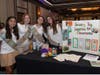 Girl Scouts Valentina Pizzuto-Pedraza, Olivia DeStefano, Madeline Mendes, Marrissa Schechtman