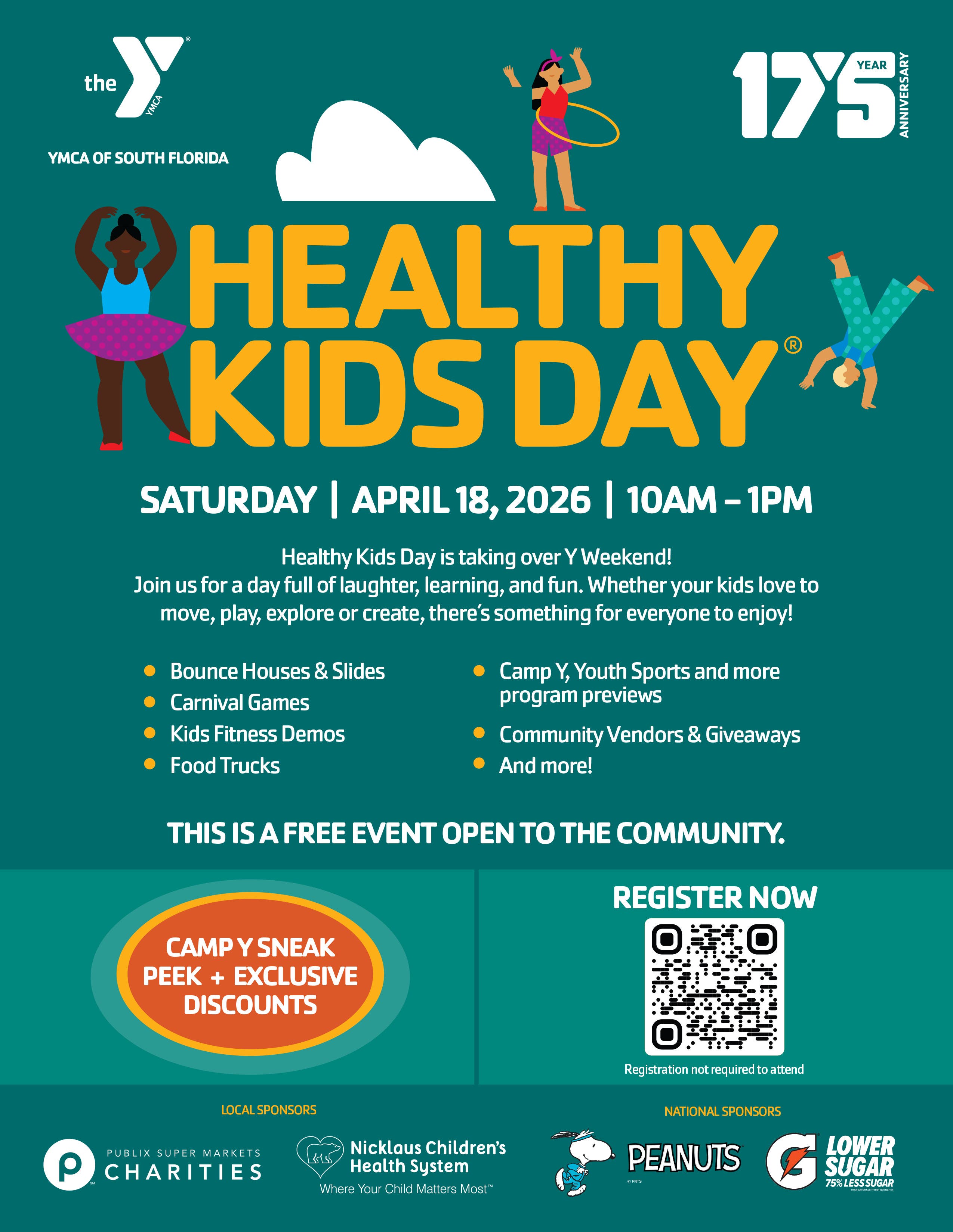 YMCA of South Florida’s Healthy Kids Day 2026
