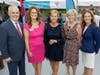 (L to R) Matthew A. Love; DeAnn Hazey; Sheryl A. Woods; Kim Voet; Dr. Katharine Button; 
