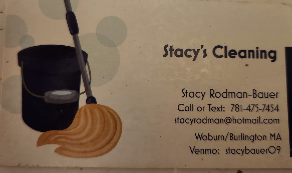 Stacy's cleaning