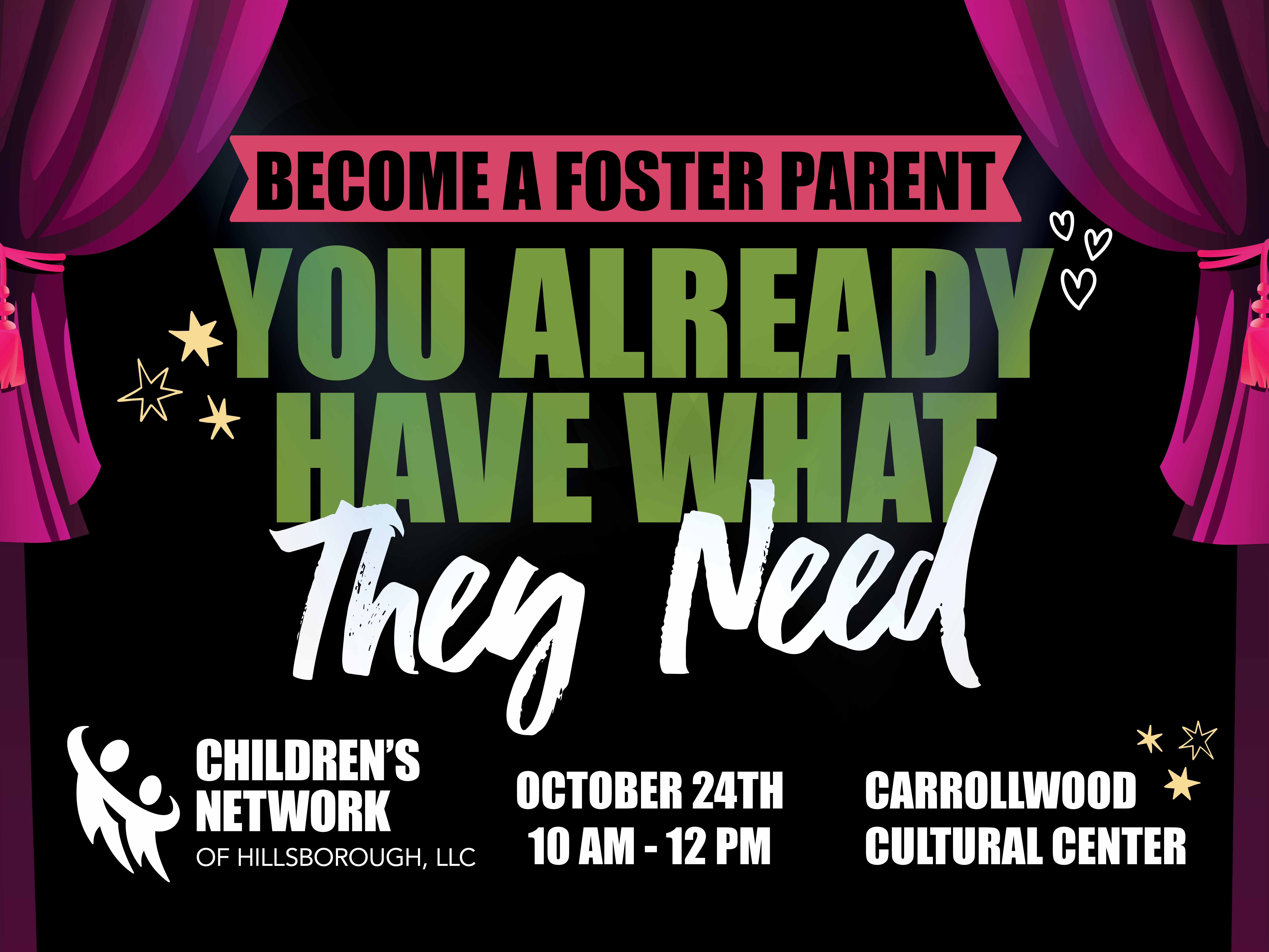 Foster Parent Education Day Event - Children's Network of Hillsborough