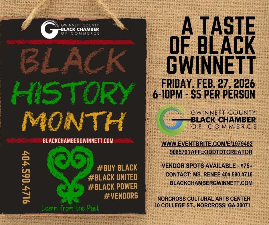 A Taste of Black Gwinnett: Black History Edition 2026