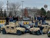 Subies of the Corn Celebrating a Job Well Done at the US Marine Corps Reserve Center