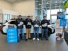 Subaru Ambassadors J. Mykel Hill, Robert Barton, Eddie Groberski, & Matt Yazumbek (L-R)