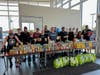 Subies of the Corn Members with Food Donation