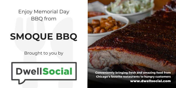 Smoque BBQ is headed your way with brisket, ribs, pulled pork, and more for Memorial Day.