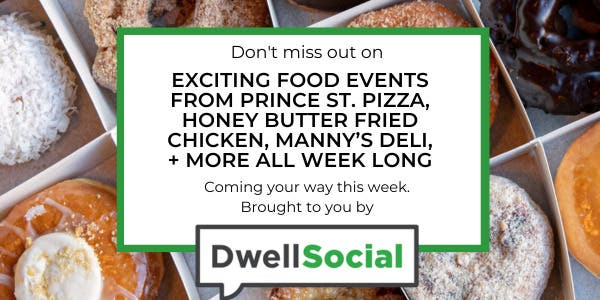 Frontera Grill, Happy Lobster, Prince St. Pizza, Sushi-san, & more delivered this week!
