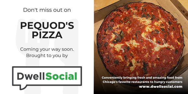 Everyone's favorite Chicago-style pizza from Pequod's is headed to you! Order by noon.