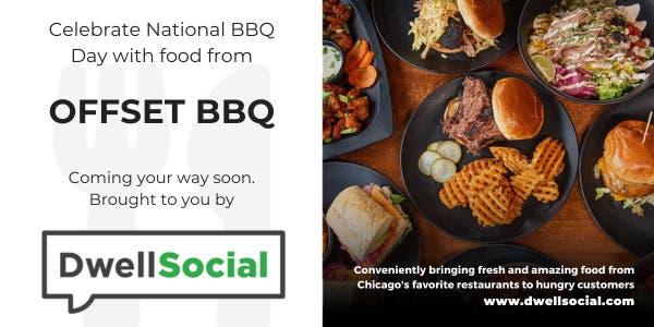 National BBQ Day made easy, get Offset BBQ’s smoked favorites without the smoker! Order by 10am.