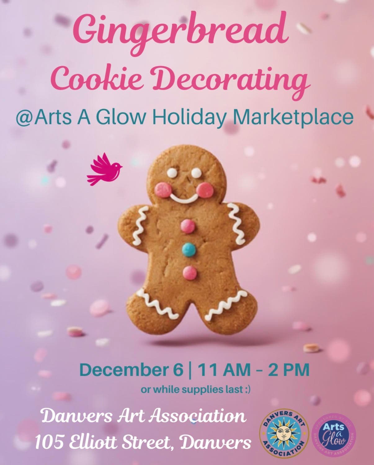 FREE Gingerbread Cookie Decorating