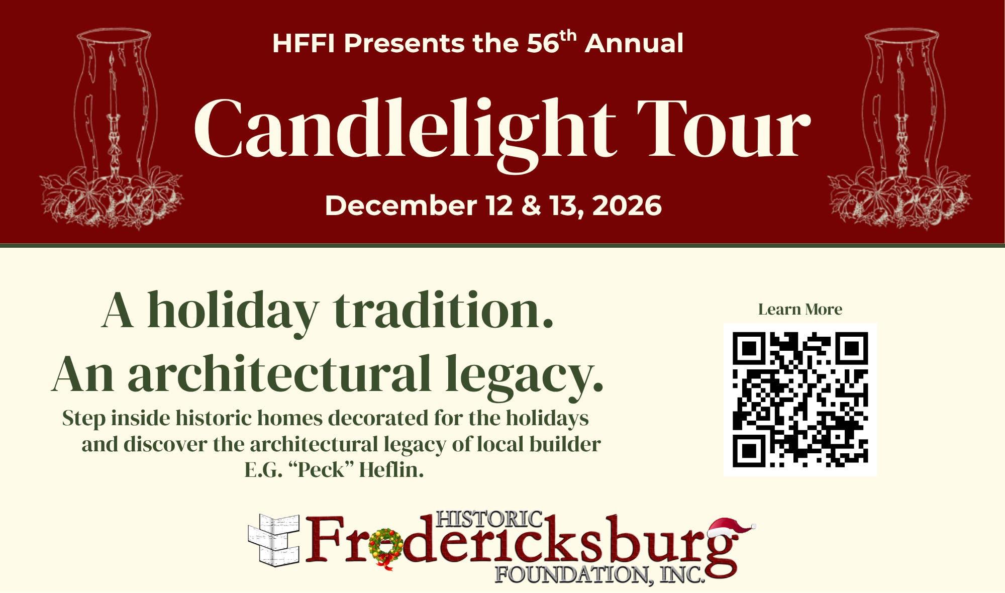 56th Annual Candlelight Tour of Historic Homes
