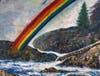 Stream With Rainbow