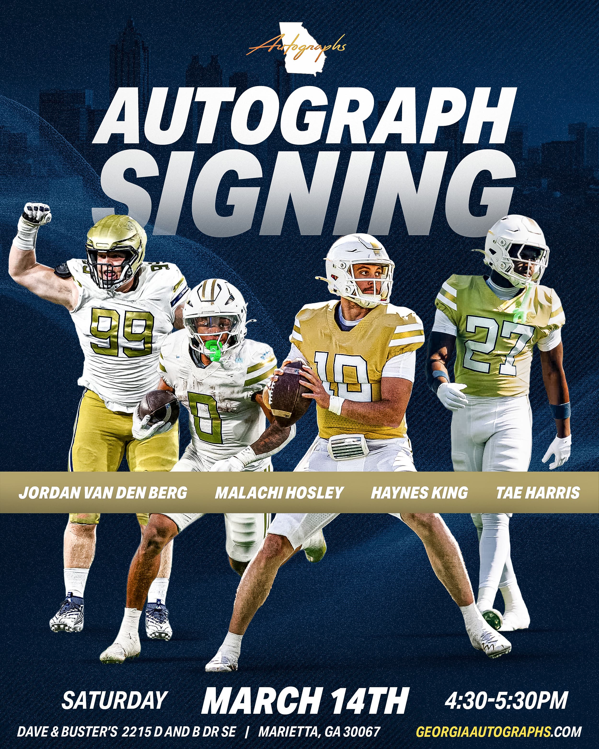 Mar 14 | Haynes King, Malachi Hosley, Tae Harris, & Jordan van den Berg ...