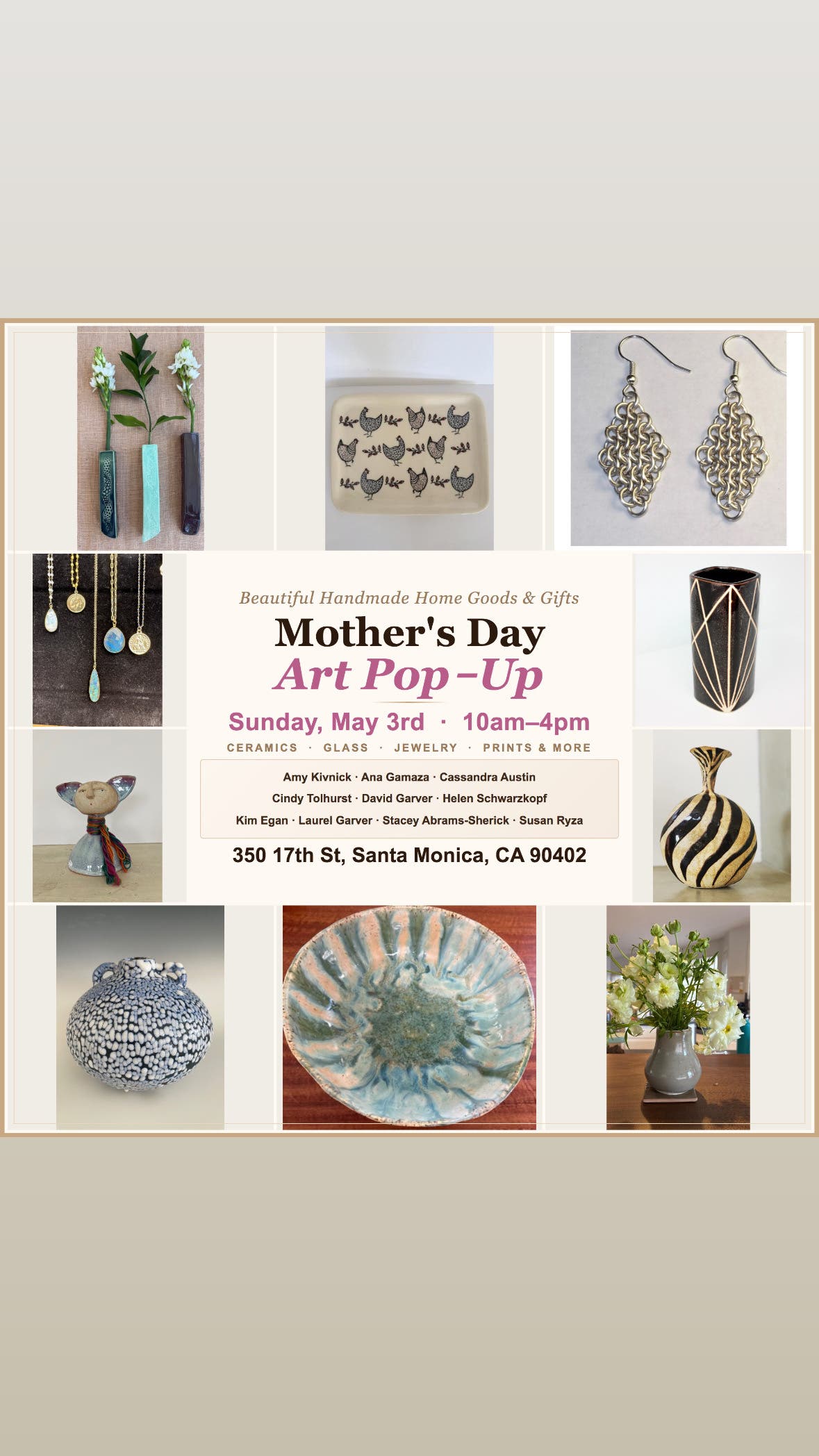 Mother's Day Art Pop-Up