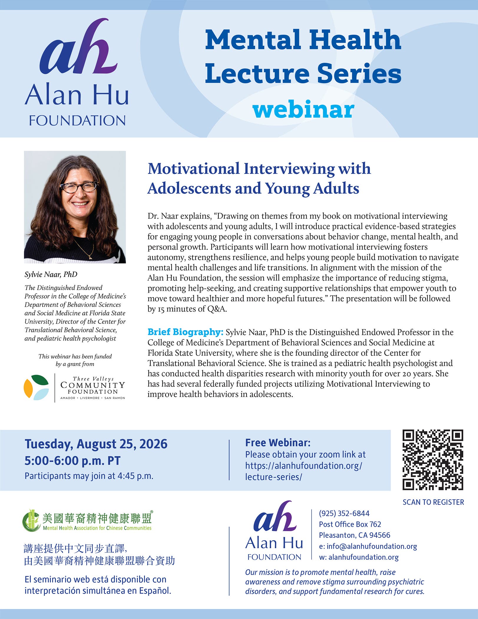 Motivational Interviewing with Adolescents and Young Adults