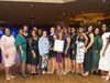 Jack and Jill of America, Inc.- Westchester County New York Chapter members, Associate members and Alumnae members pose with pride and smiles.

Left to Right: Elizabeth Francis, Cyndy Jean, Pamela Minyard, Former 36th District NY State Senator, Ruth
