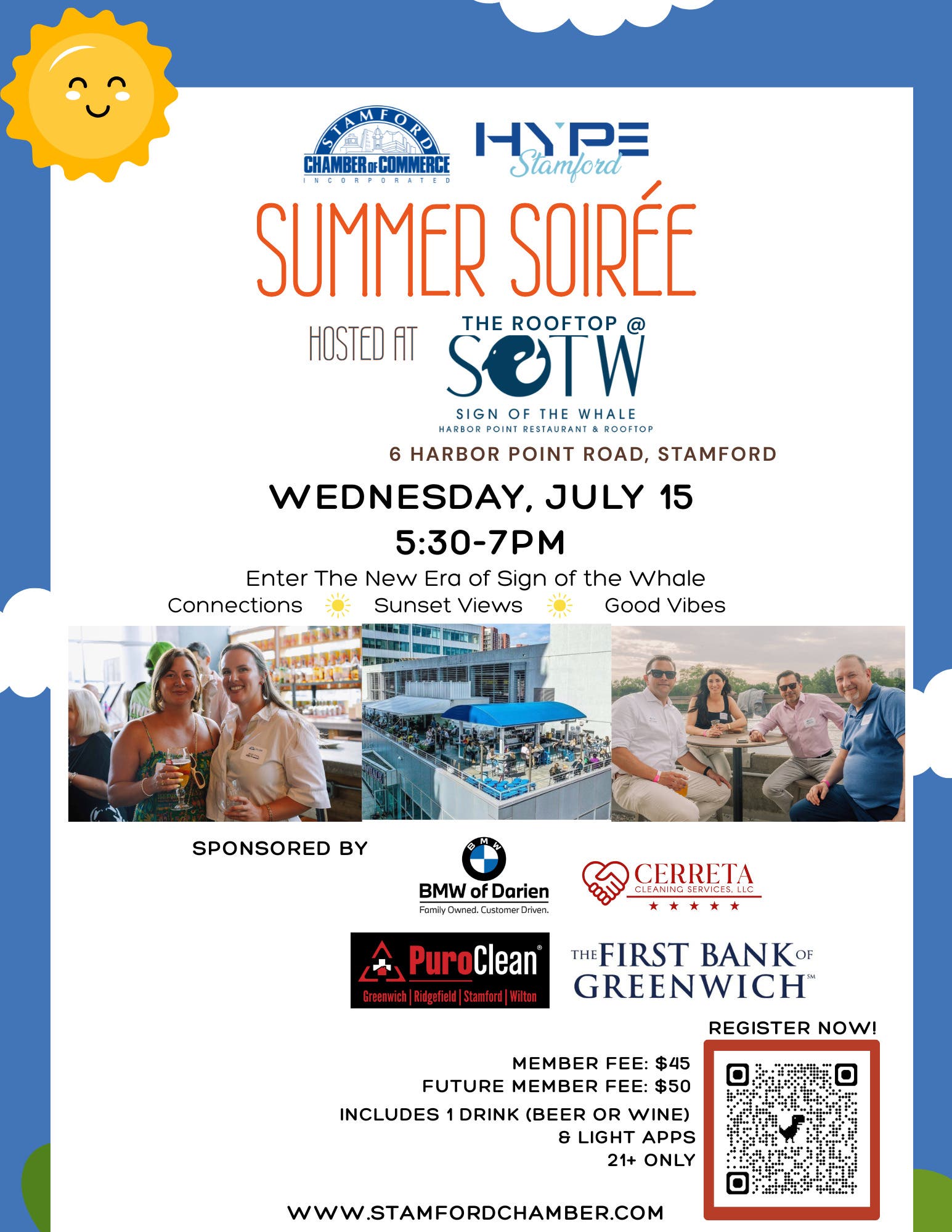 Summer Networking Soiree @ Sign of the Whale Rooftop