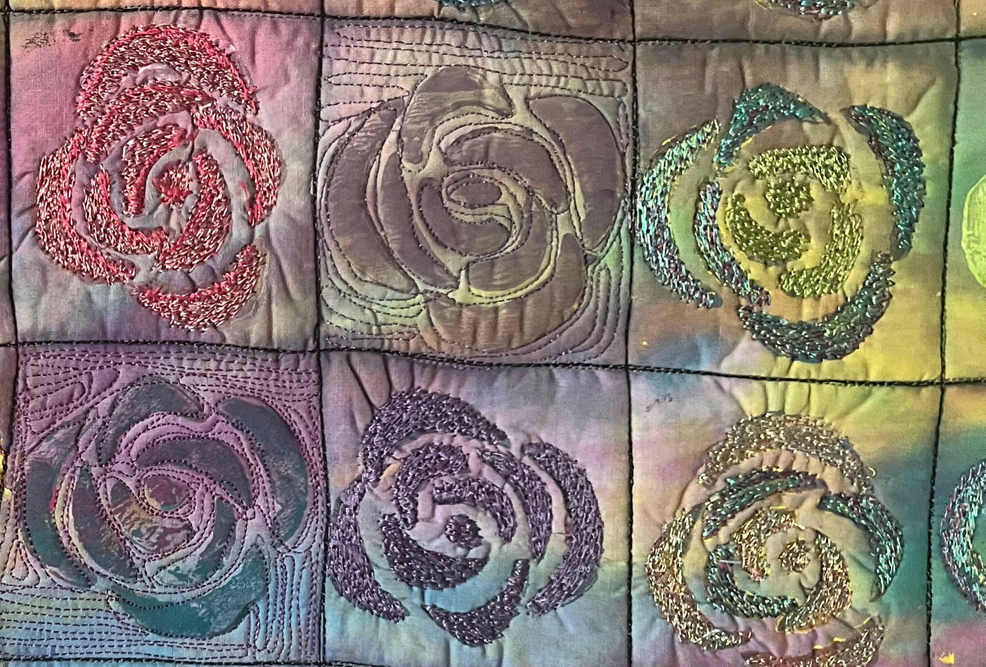 Artist Reception for “A Stitch in Time,” fabric art exhibition by Terise Harrington Phillips