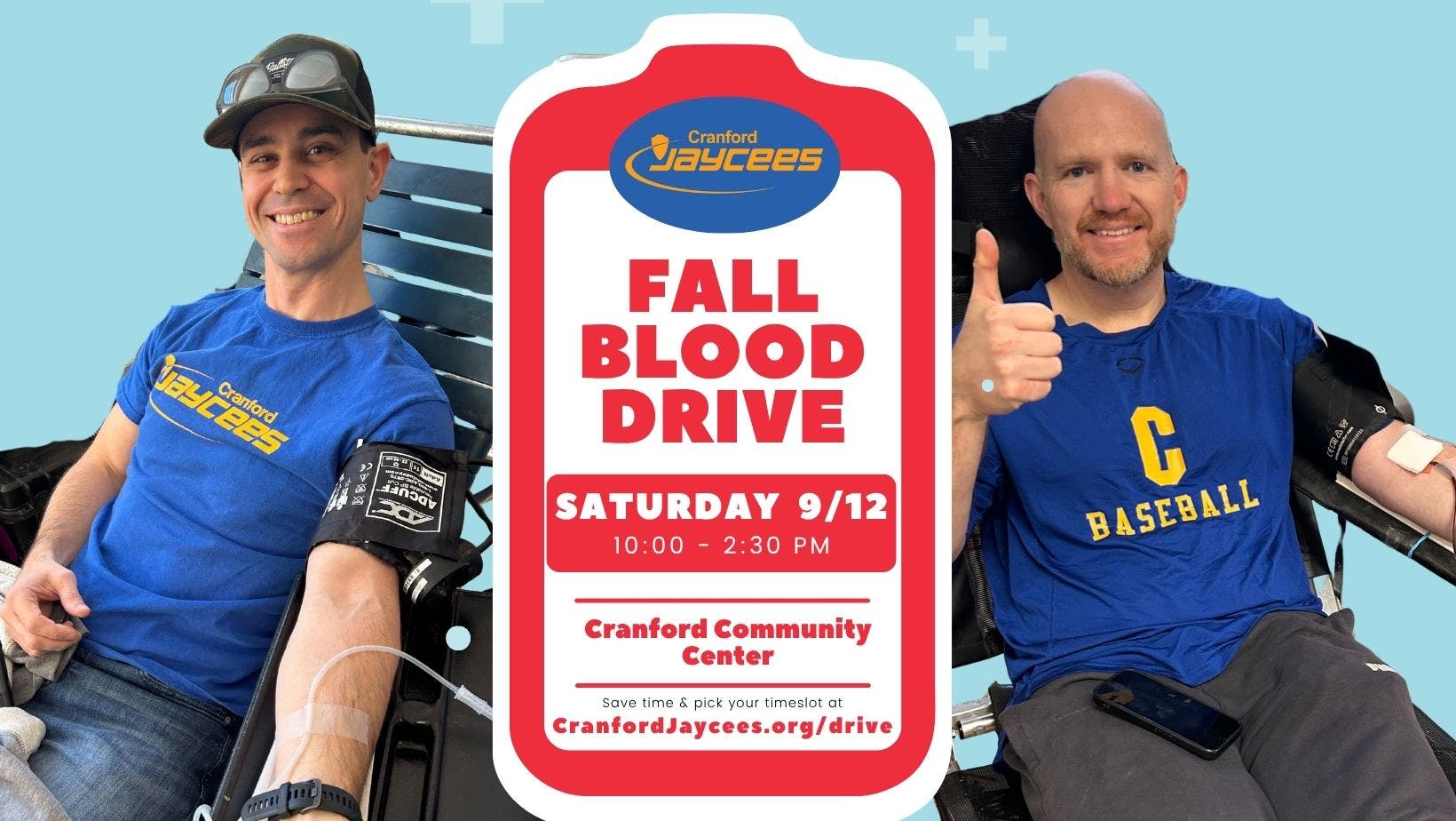 Cranford Fall Blood Drive