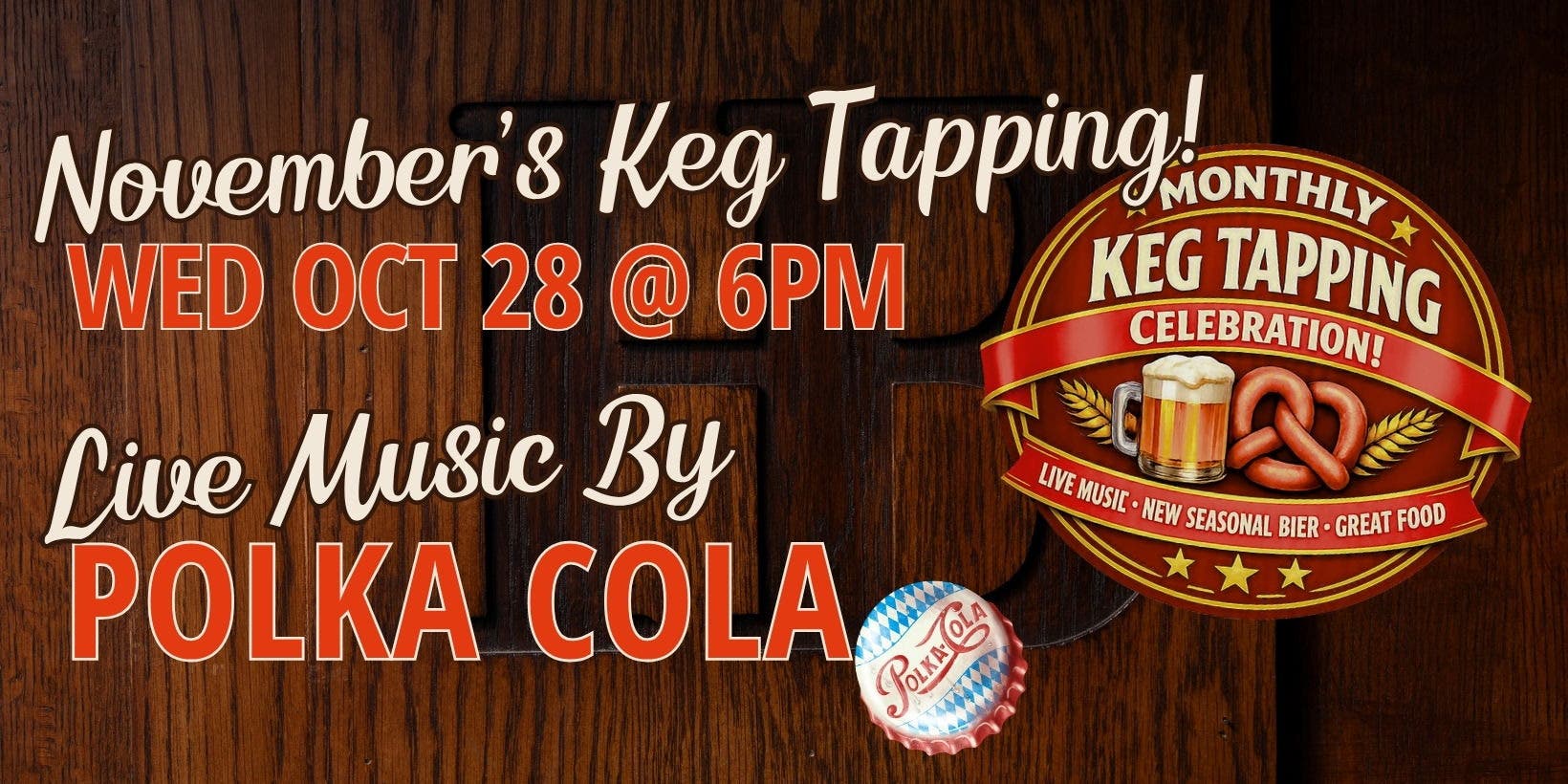 November's Keg Is Ready To Tap!