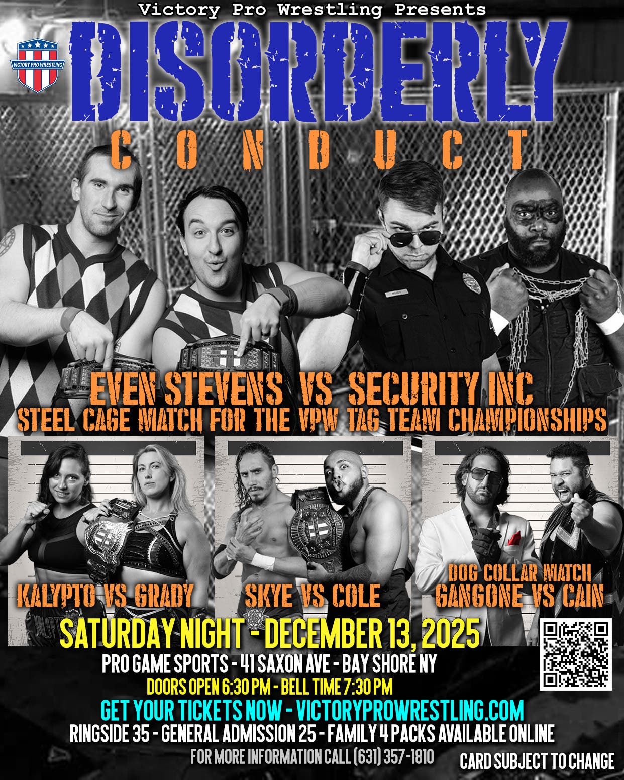 Family Friendly Wrestling Returns to Bay Shore