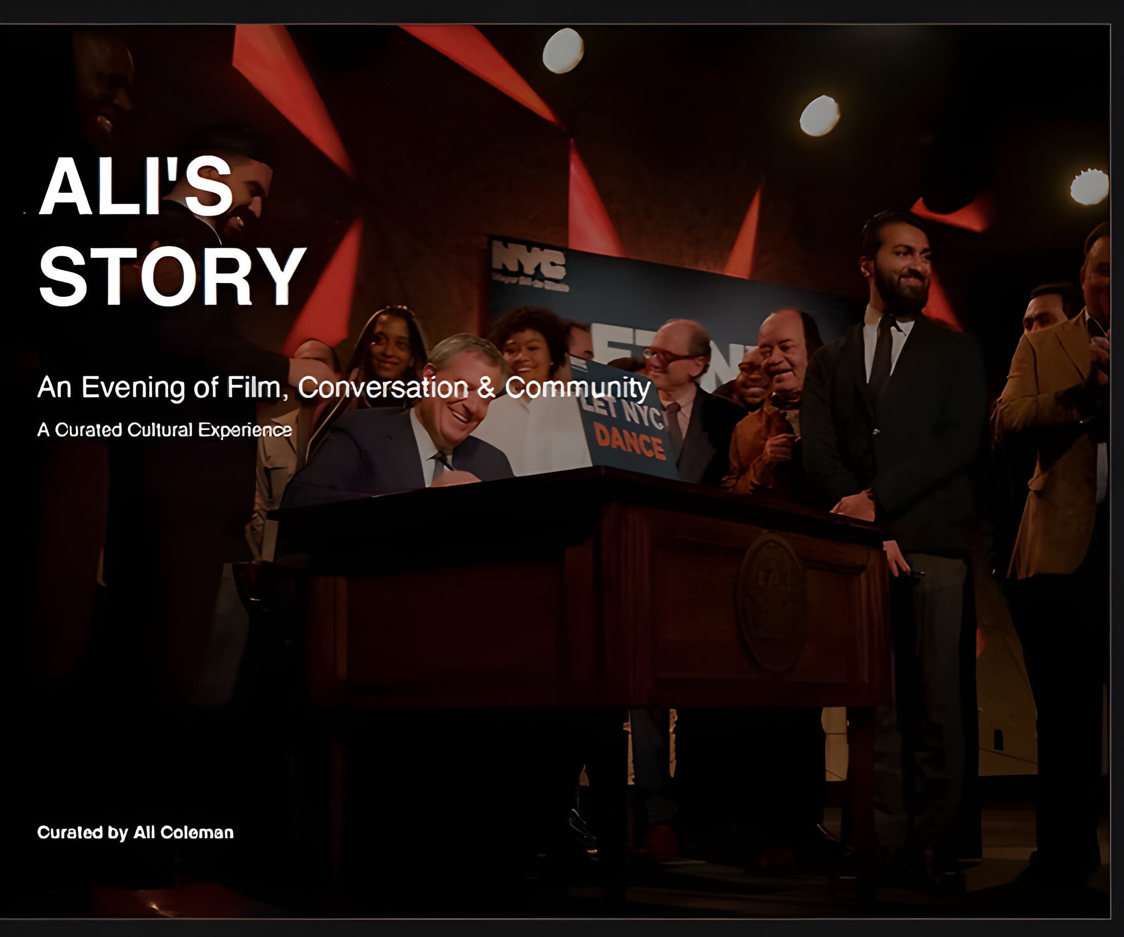 Ali's Story: An Evening of Film, Conversation & Community