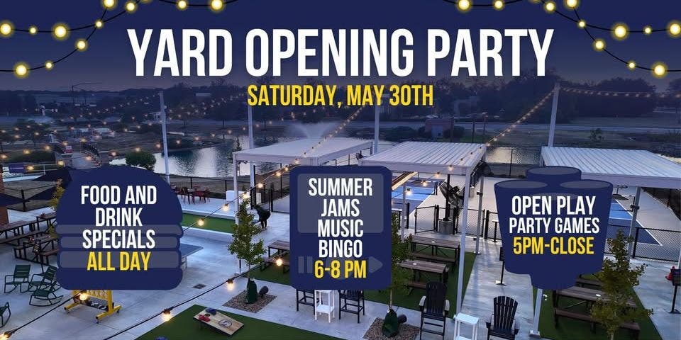 Yard Opening Party