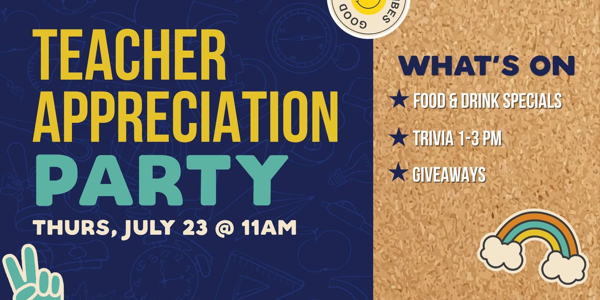 Inaugural Teacher Appreciation Party