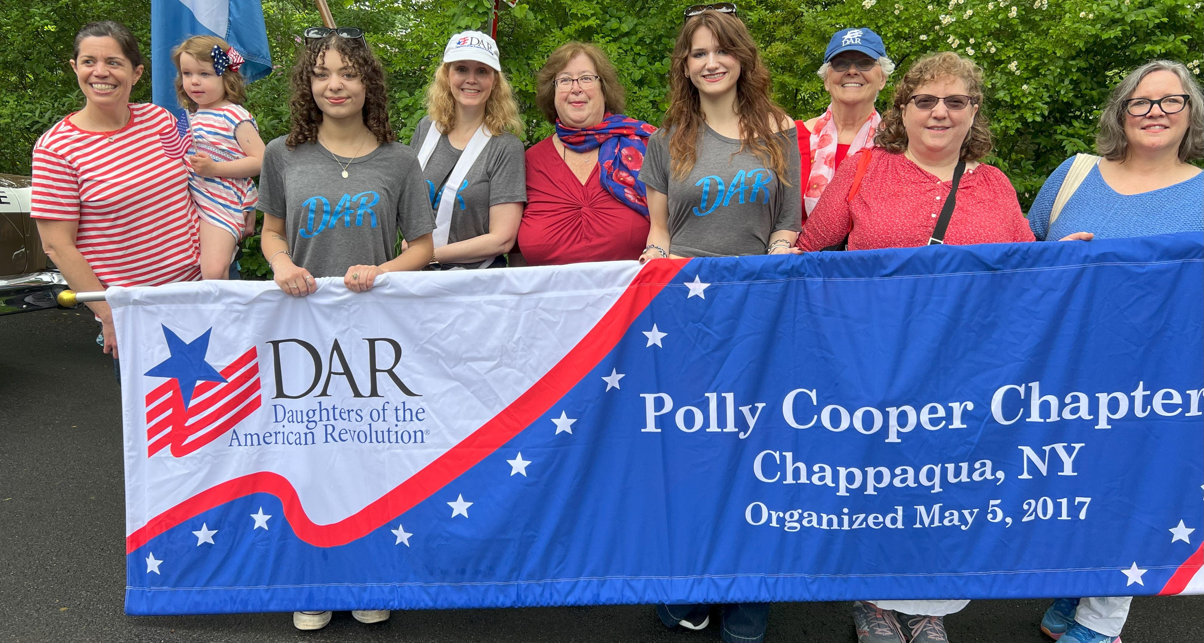 Polly Cooper Chapter Members at Memorial Day Parade Polly Cooper Chapter Members at Memorial Day Parade