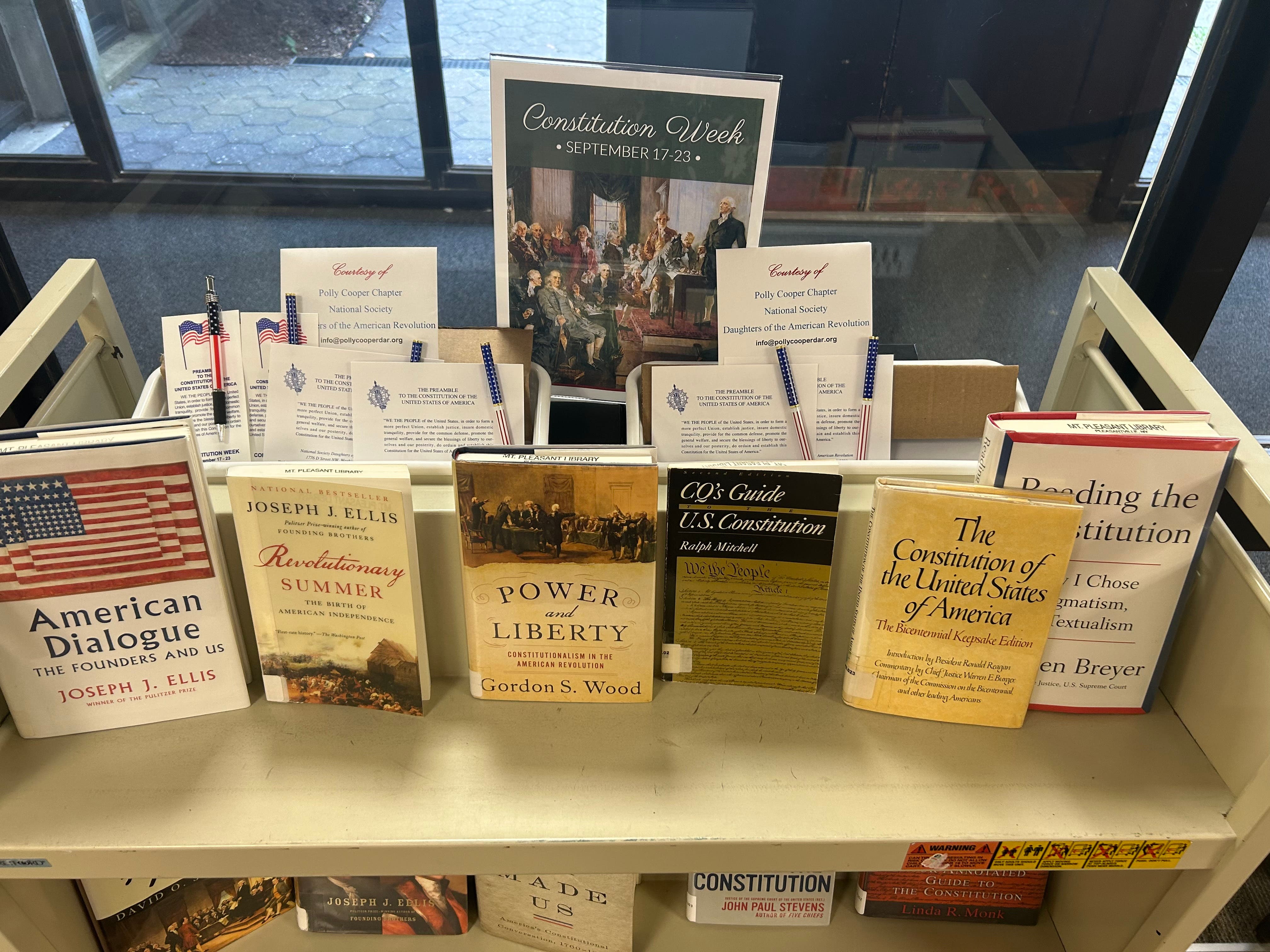 Constitution Week Display