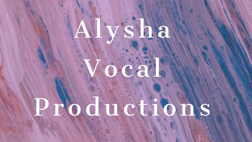 Alysha Vocal Productions