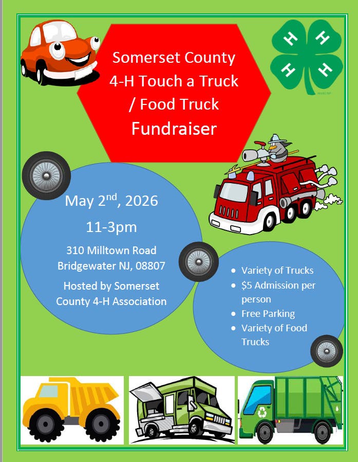 Somerset County 4-H Touch a Truck/Food Truck Fundraiser