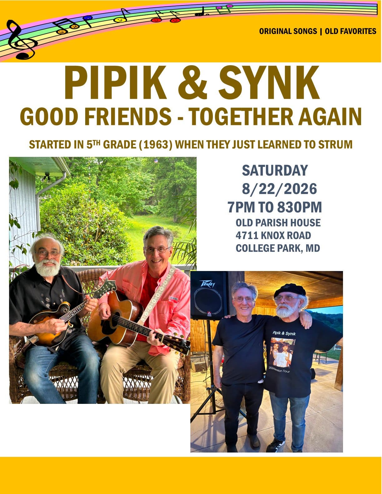 Pipik & Synk concert - free