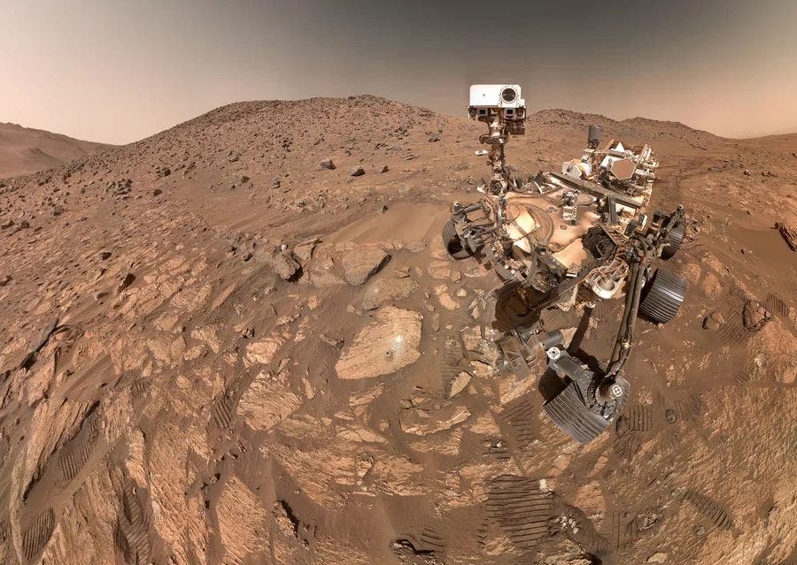 The Detection of a Potential Biosignature on Mars (A Free, Virtual Lecture)
