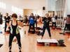Waverley Oaks Members participating in a Group Fitness Class