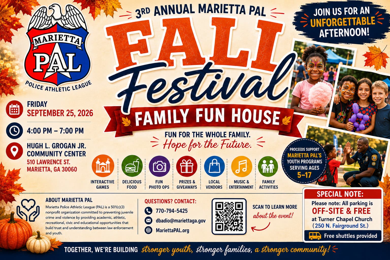 Fall Festival Family Fun House!
