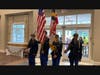Students from Magruder High School's JROTC Presenting the Colors at the Grand Opening of Cadence Olney.